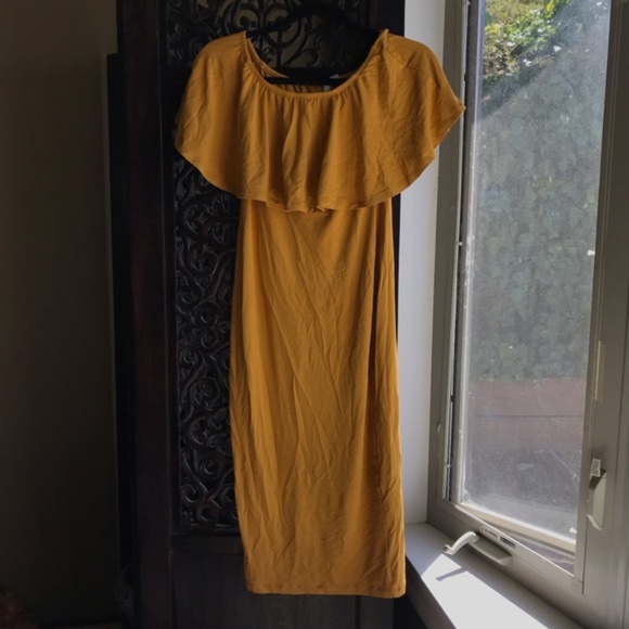 🍯 ASOS Ruffle Off-the-Shoulder - Picture 2 of 5